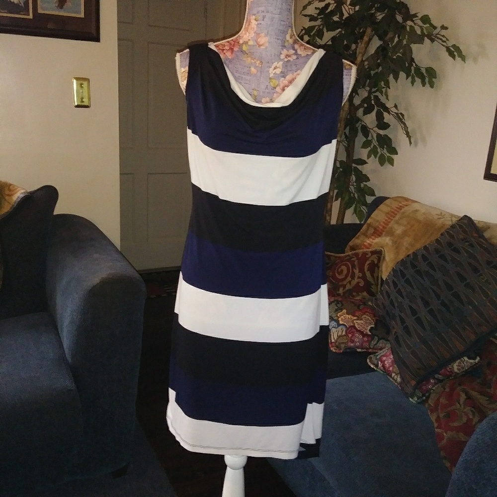 Chelsea & Theodore Hi Low Dress EUC